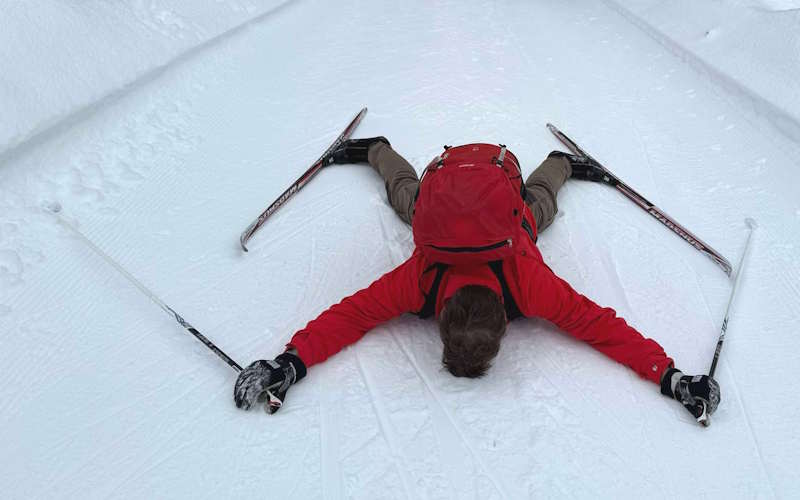 Tore Skobba going cross country